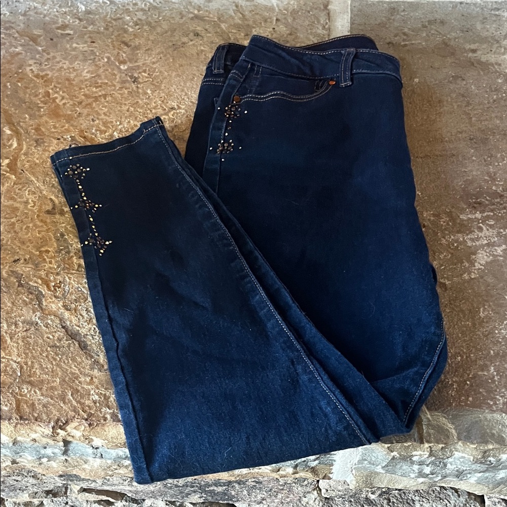 d. jeans Women's Midnight Blue Skinny Jeans